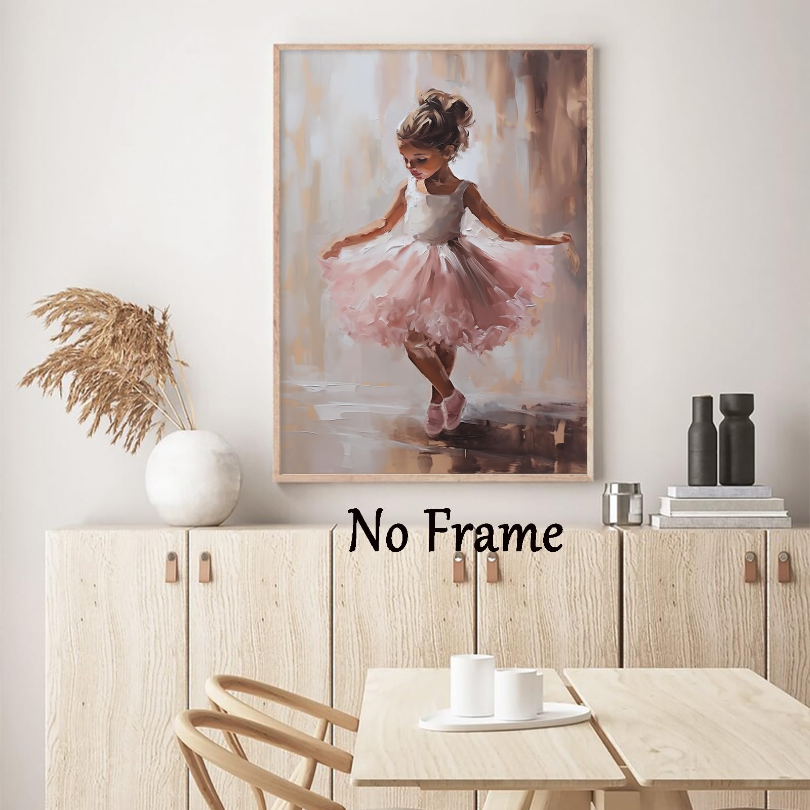 Amazon.com: Girl Dance Wall Art Ballet Dancer Print Abstract Dance